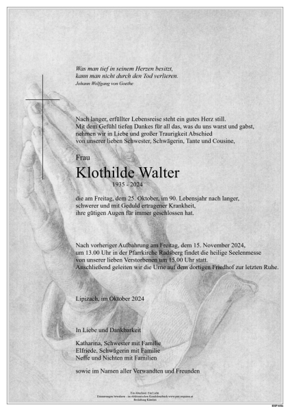 Parte Klothilde Walter