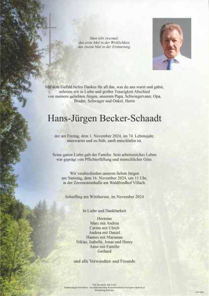 Parte Hans-Jürgen Becker-Schaadt