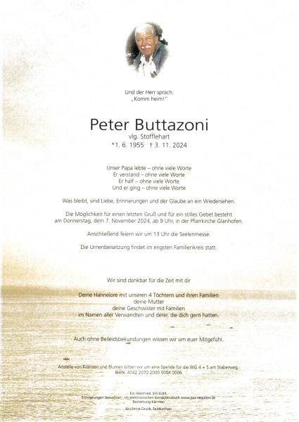 Parte Peter Buttazoni