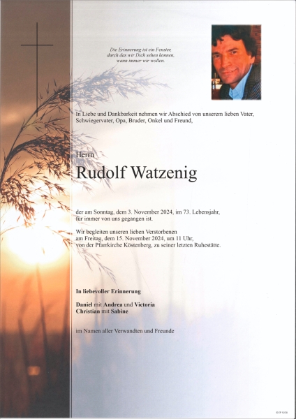 Parte Rudolf Watzenig