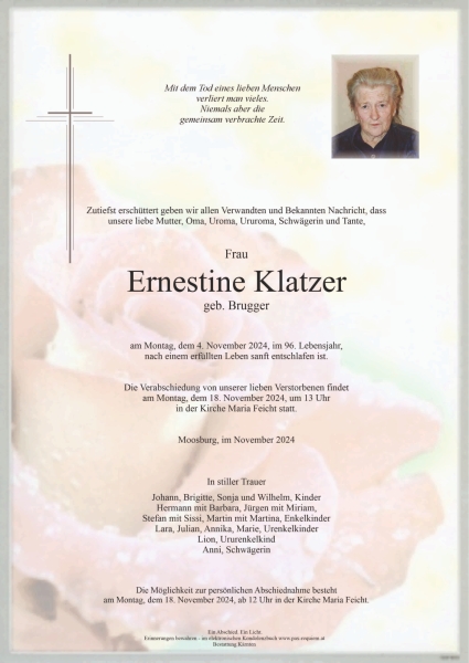 Parte Ernestine Klatzer