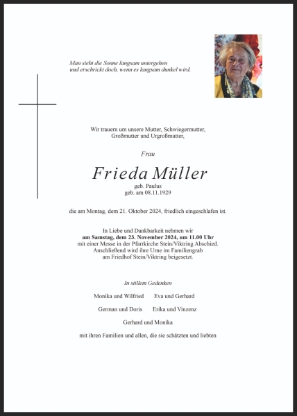 Parte Frieda Müller