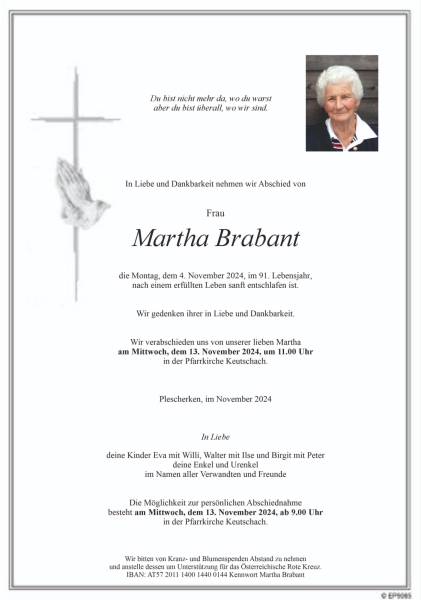 Parte Martha Brabant