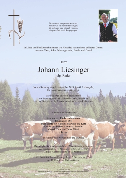 Parte Johann Liesinger