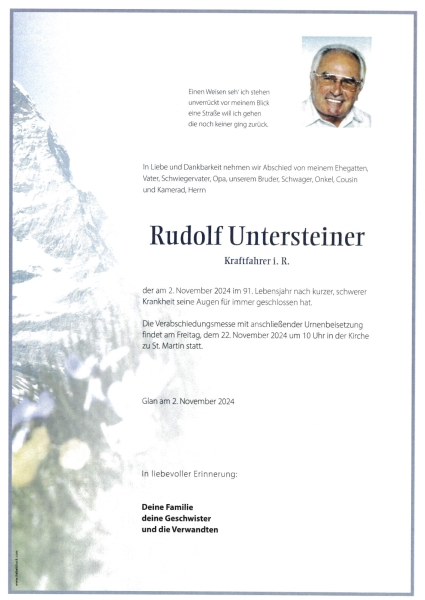 Parte Rudolf Untersteiner