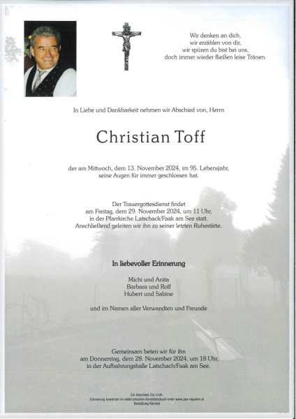 Parte Christian  Toff