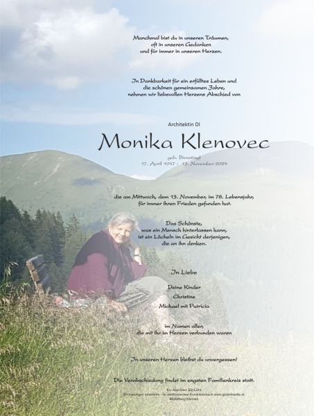 Parte Monika  Klenovec