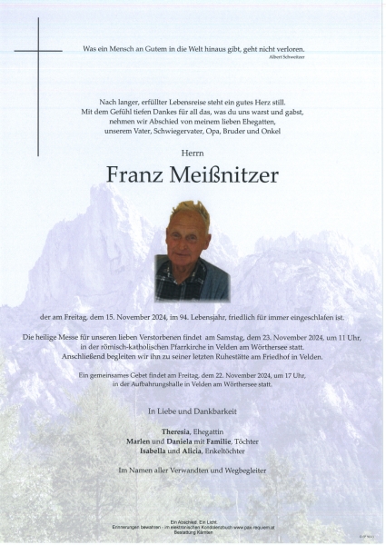 Parte Franz Meißnitzer