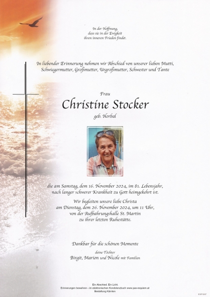 Parte Christine Stocker