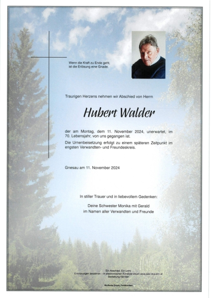 Parte Hubert Walder