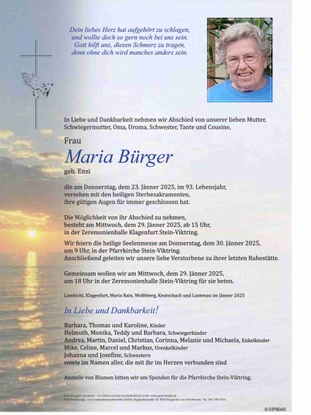 Parte Maria Bürger