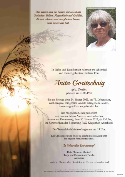 Parte Anita Goritschnig