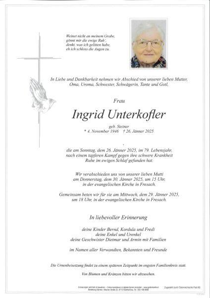 Parte Ingrid Unterkofler