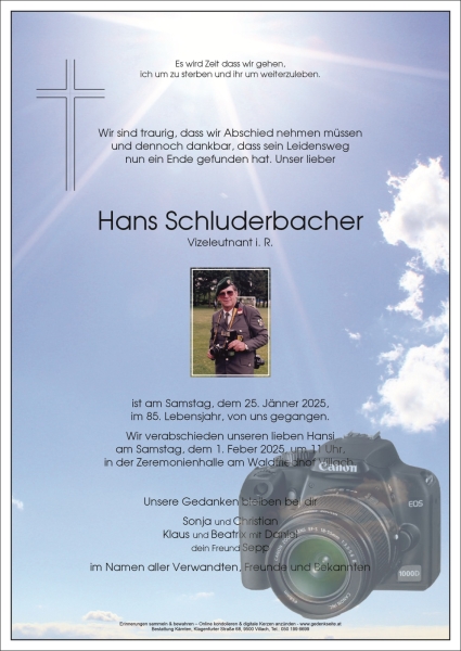 Parte Hans Schluderbacher