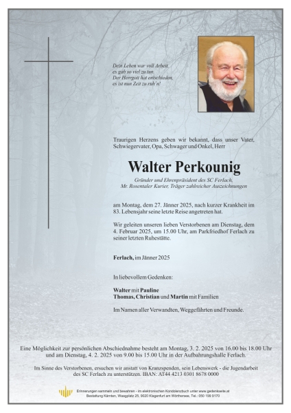 Parte Walter Perkounig