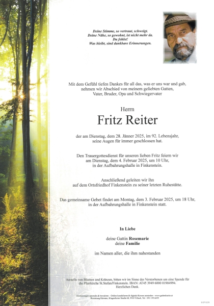 Parte Fritz Reiter