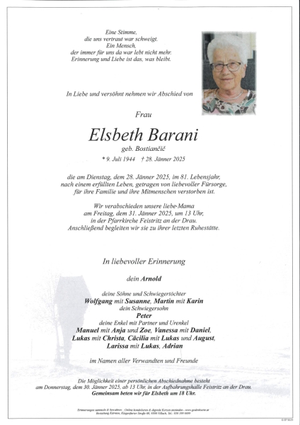 Parte Elsbeth  Barani