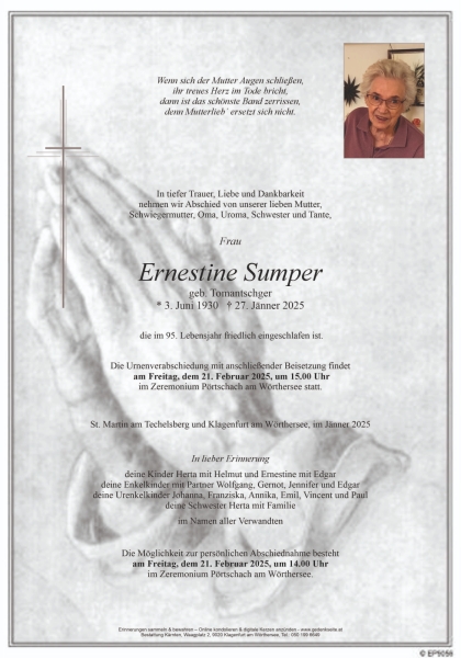 Parte Ernestine Sumper