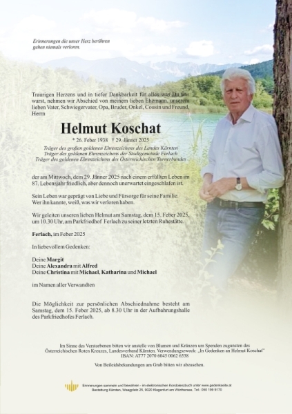 Parte Helmut  Koschat