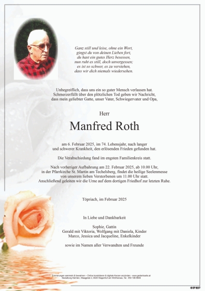 Parte Manfred Roth