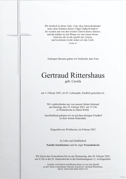 Parte Gertraud  Rittershaus