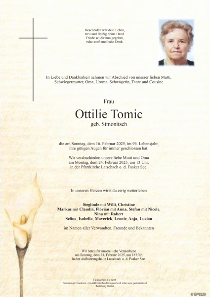 Parte Ottilie Tomic