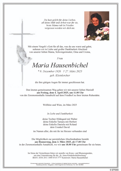 Parte Maria  Hausenbichel