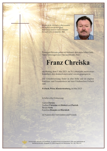 Parte Franz Chreiska