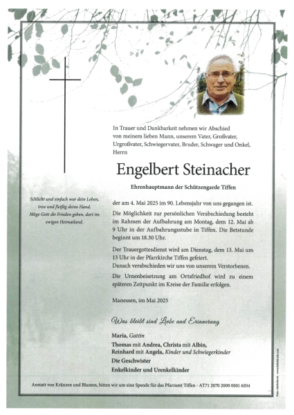 Parte Engelbert  Steinacher
