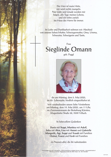 Parte Sieglinde Omann