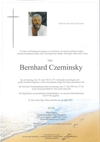 Parte Bernhard Czerninsky