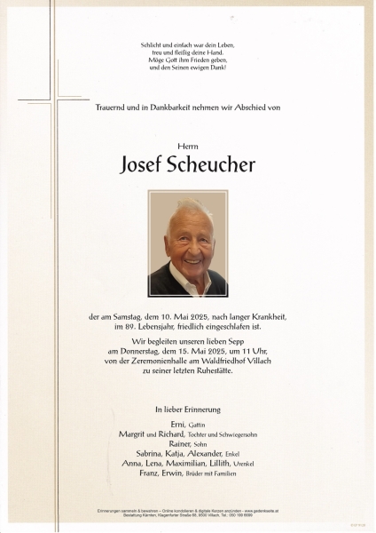 Parte Josef Scheucher