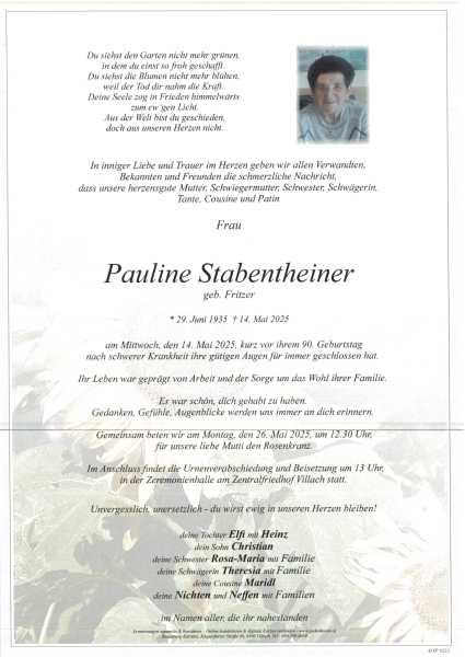 Parte Pauline Stabentheiner