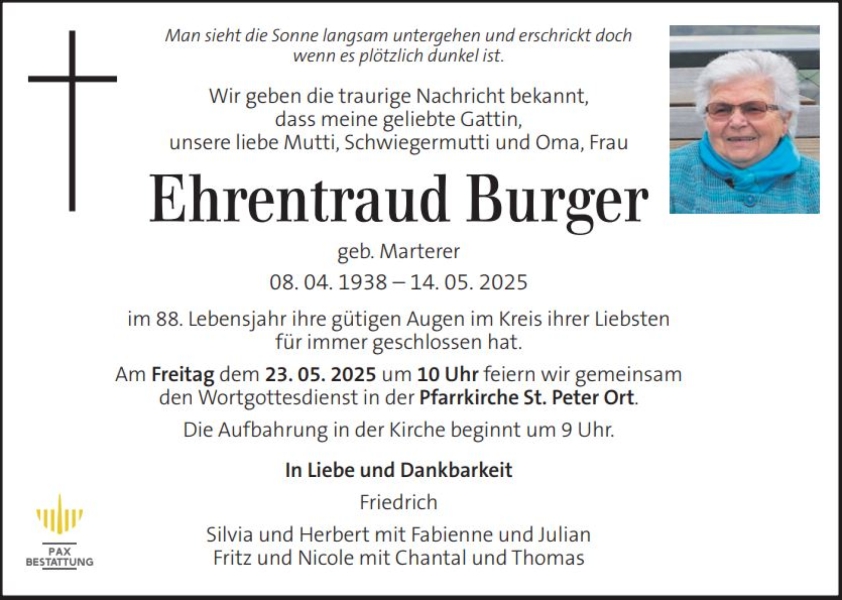 Parte Ehetraud Burger