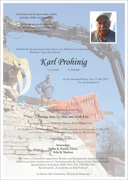 Parte Karl Prohinig