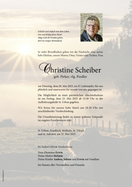 Parte Christine Scheiber