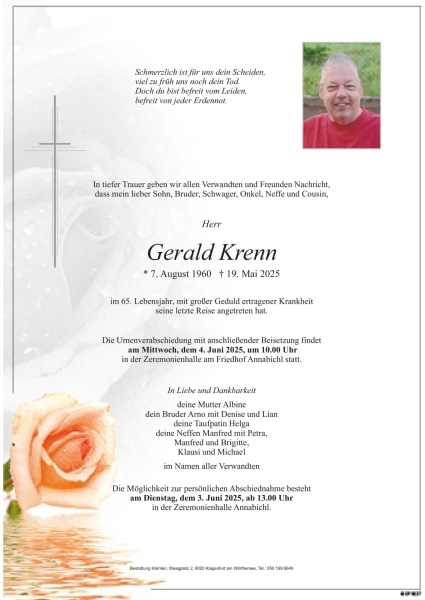 Parte Gerald  Krenn