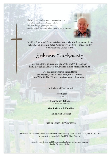 Parte Johann Oschounig