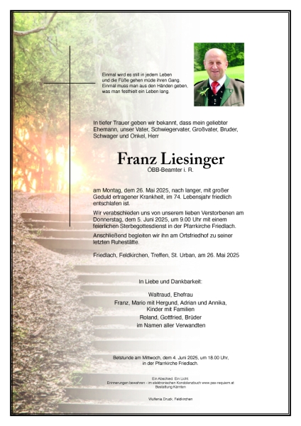 Parte Franz  Liesinger