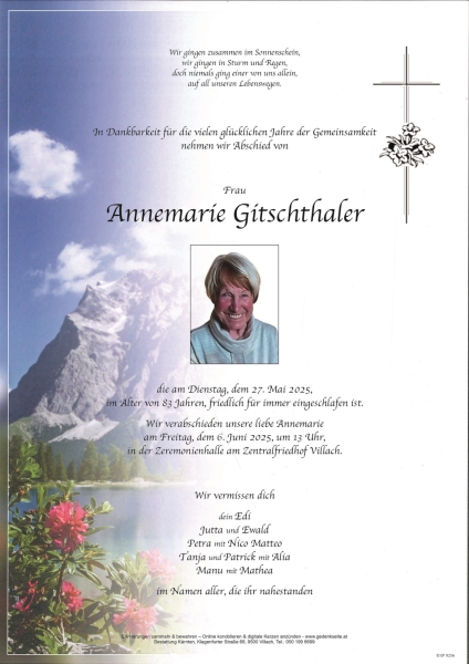Parte Annemarie Gitschthaler