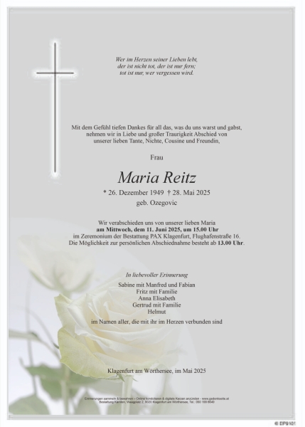 Parte Maria Reitz