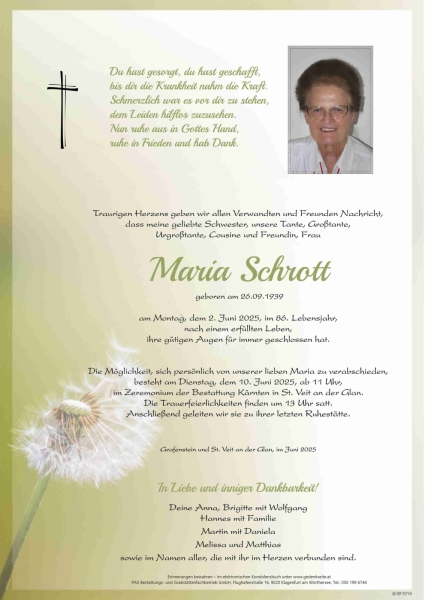 Parte Maria Schrott