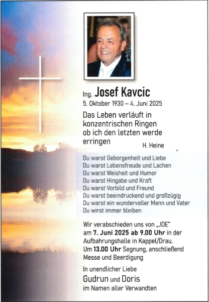 Parte Josef Kavcic