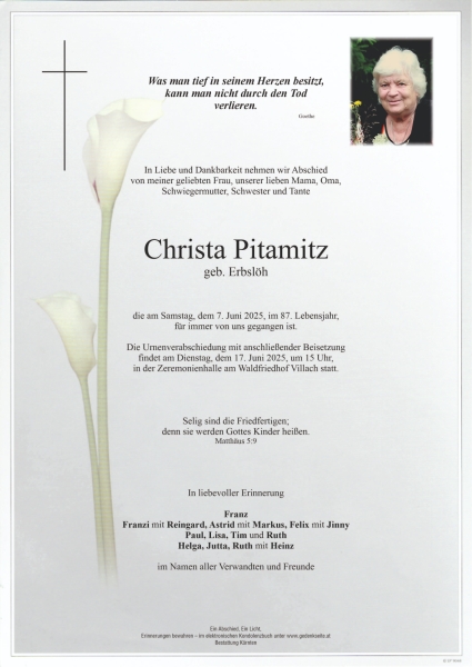 Parte Christa Pitamitz