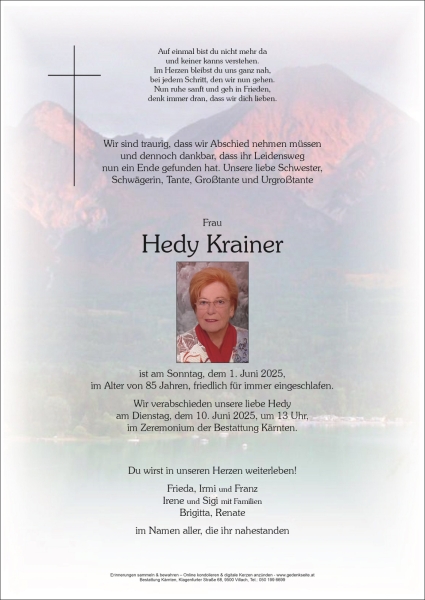 Parte von Hedwig Krainer