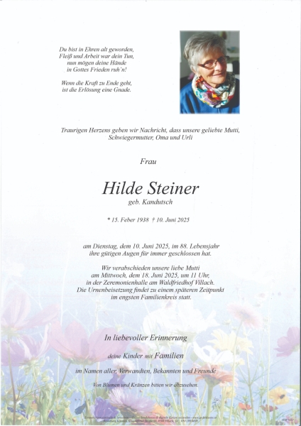 Parte Hilde Steiner