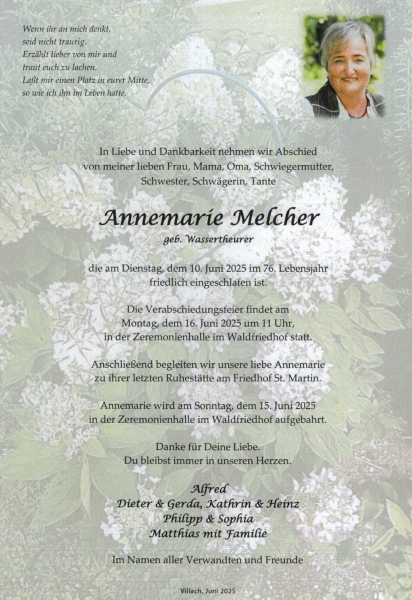 Parte Annemarie Melcher