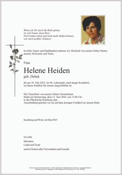 Parte Helene Heiden