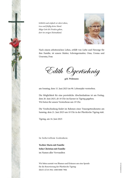 Parte Edith Ogertschnig
