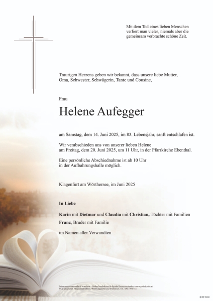 Parte Helene Aufegger